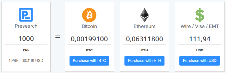 PreSearch Marketplace