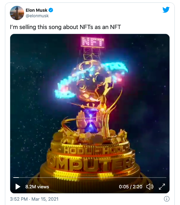 Musk tweeting