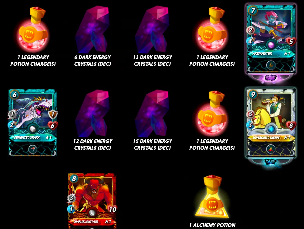 First Season Rewards