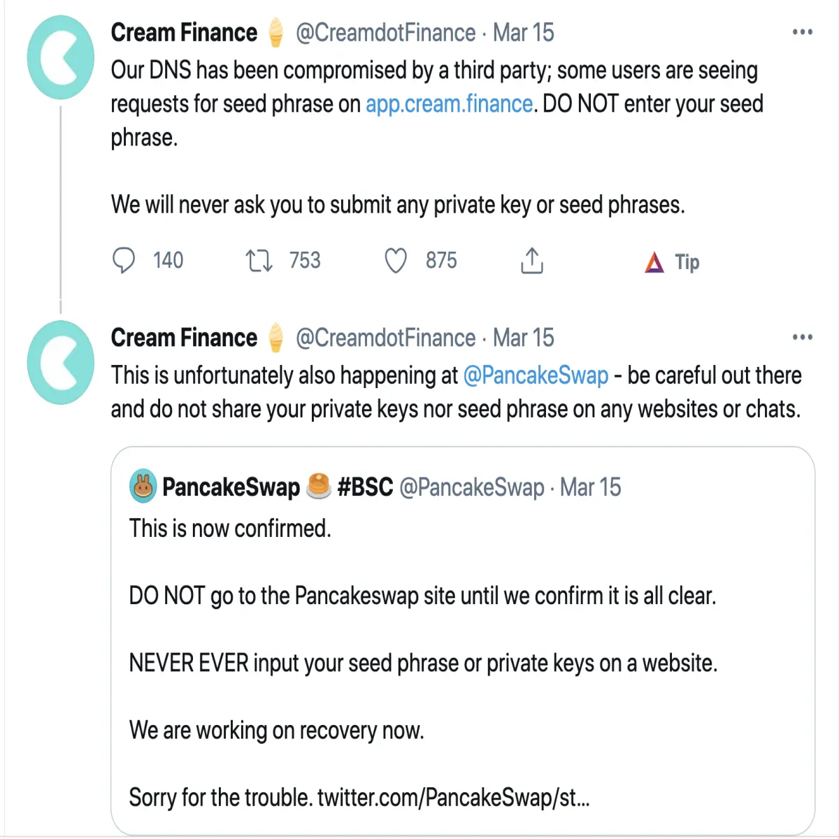 defi, blockchian, private key, seed phase
