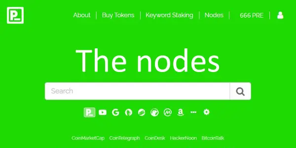 The search nodes : explanations