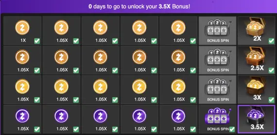 Streak Bonus