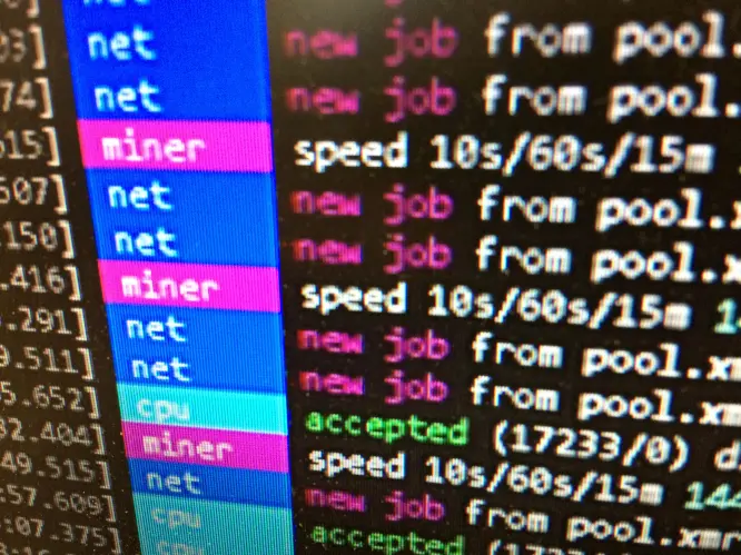 Code lines from XMRig