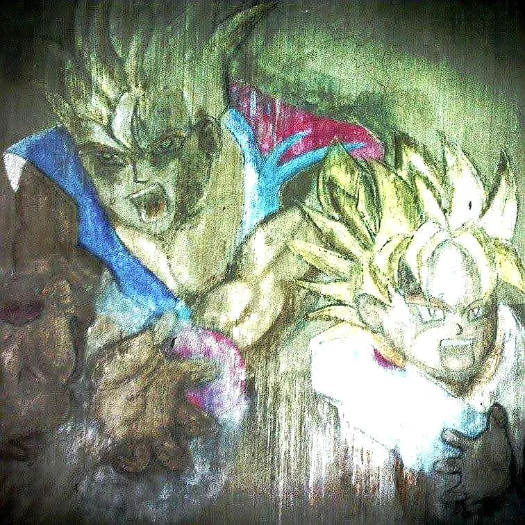 Gokou and Gohan