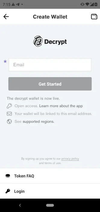 Account Creation
