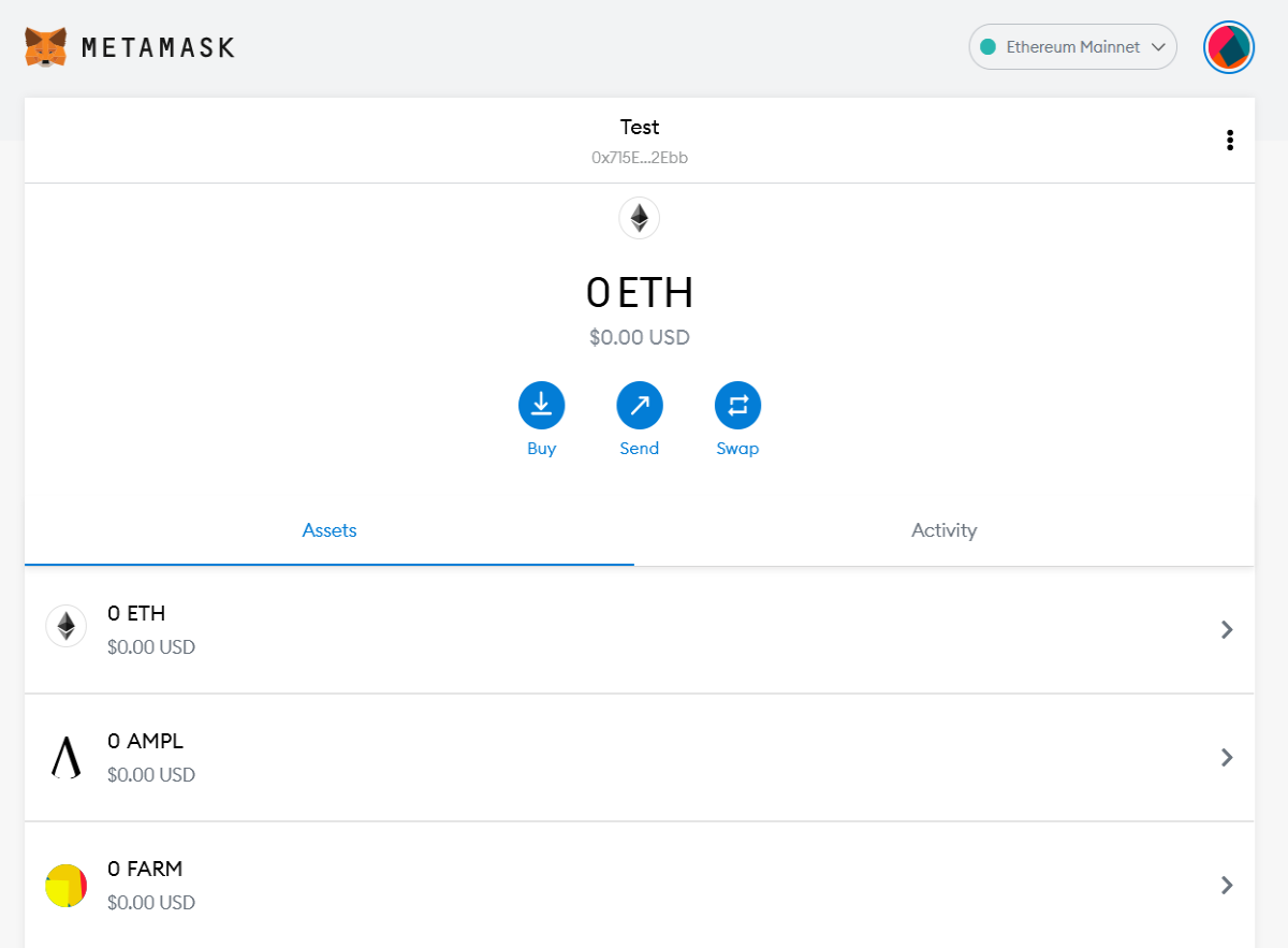metamask wallet
