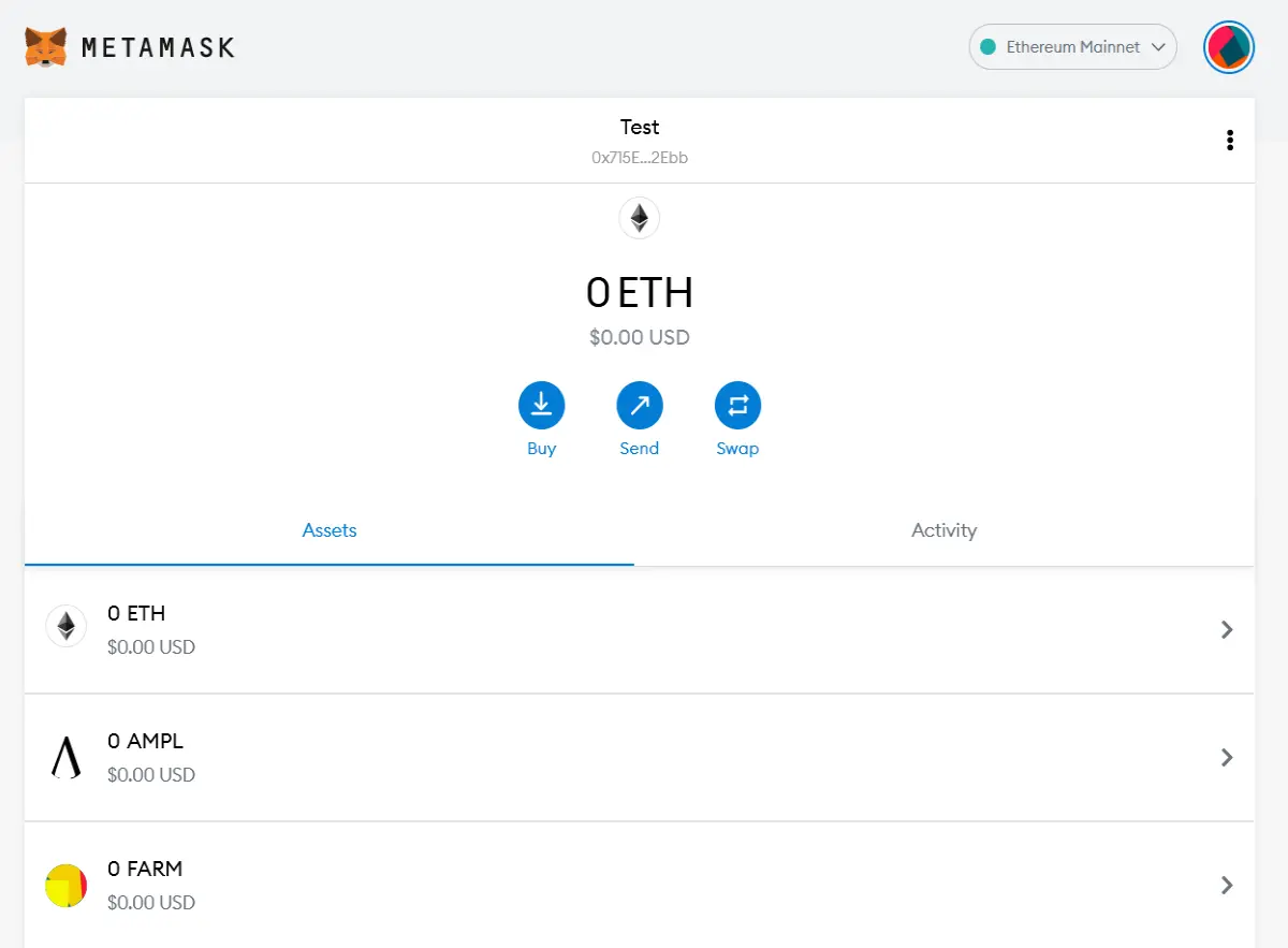 metamask wallet
