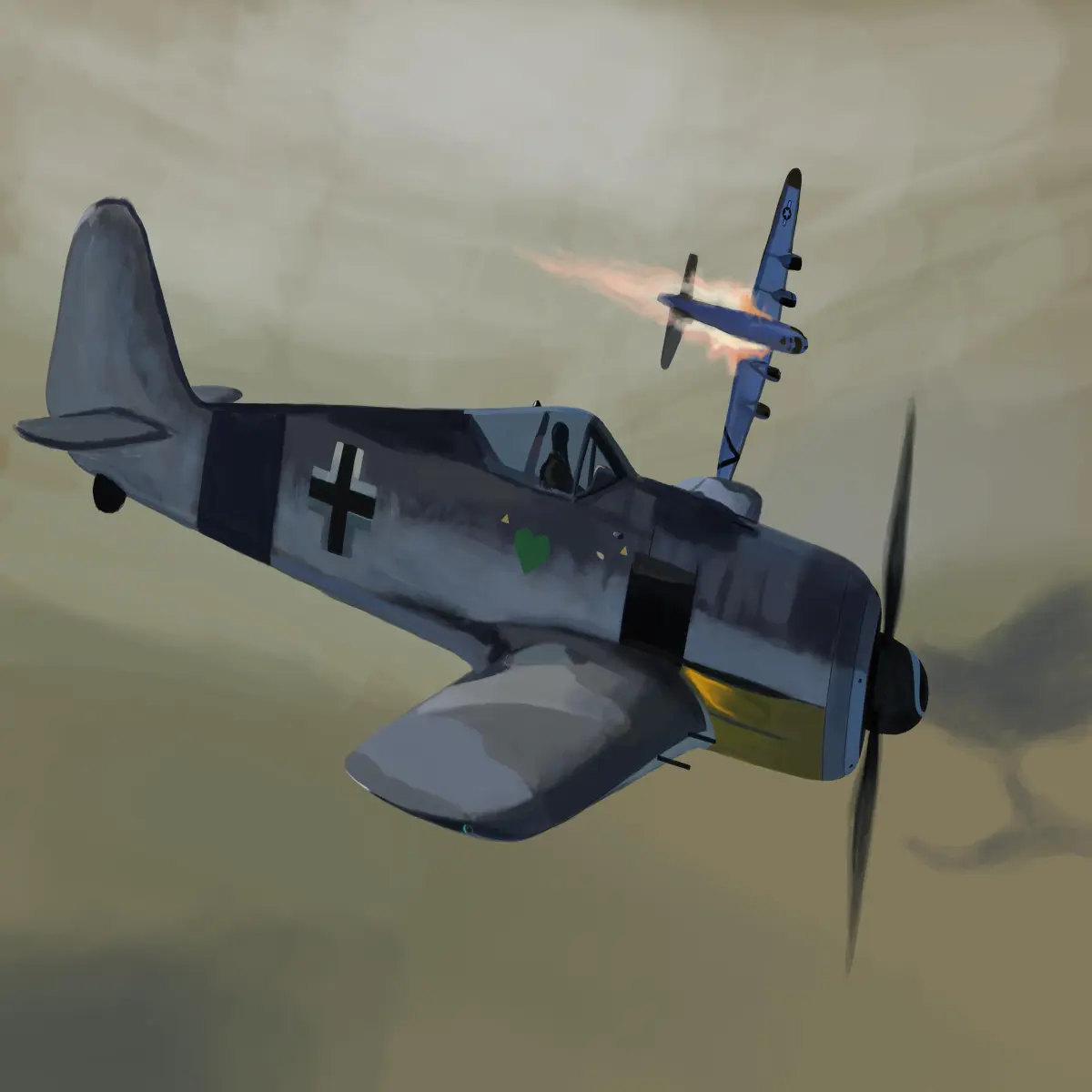 FW-190A8 rules the skies
