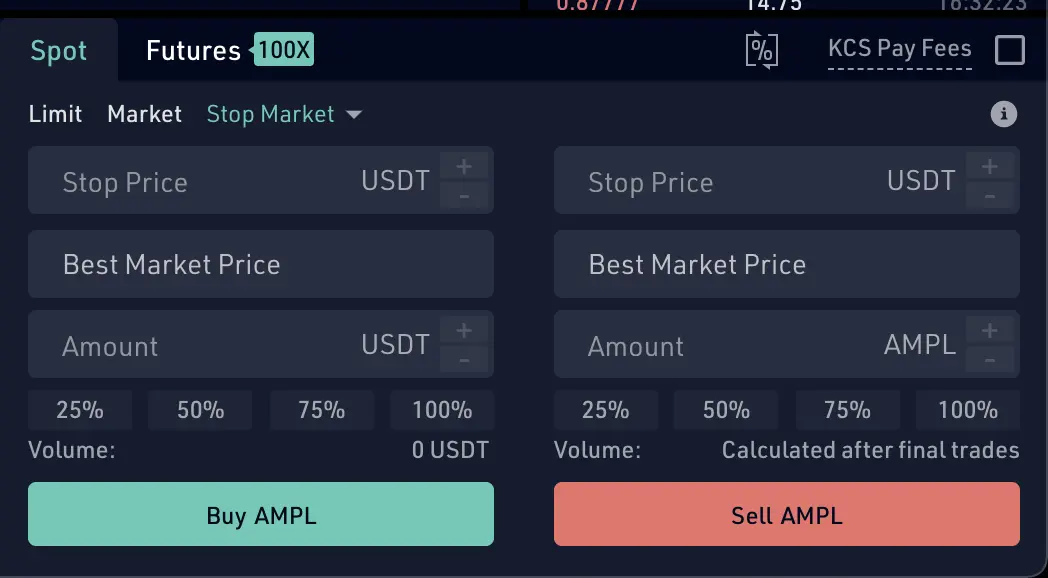stop market