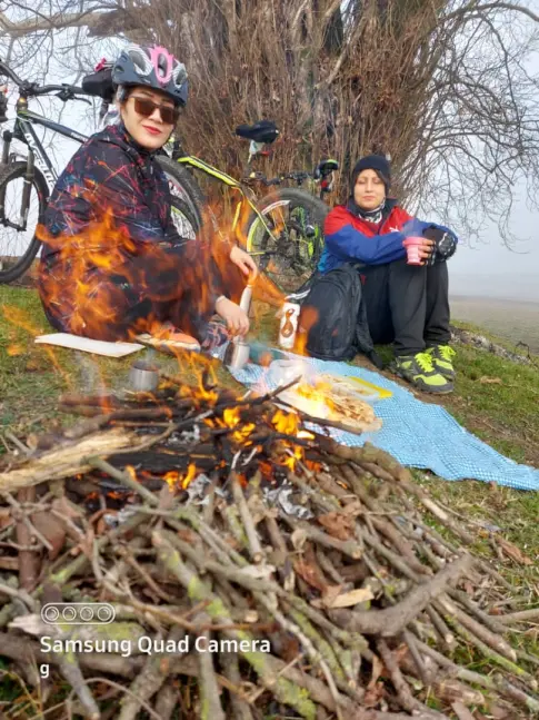 I Visited an Ancient Friend, Cycling in Fog Once Again