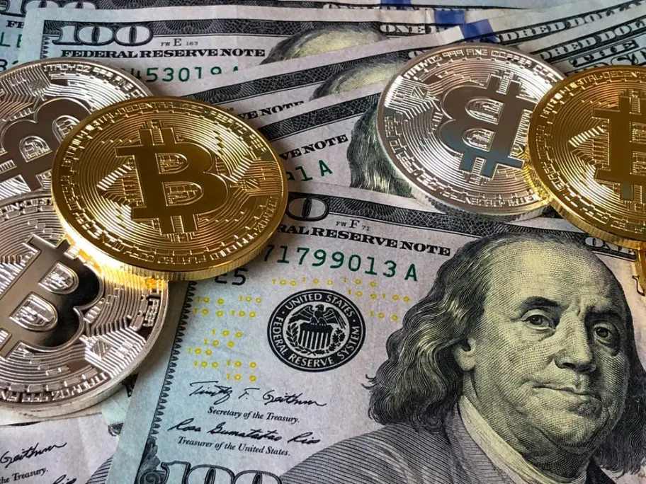 cryptocurrency and us dollars