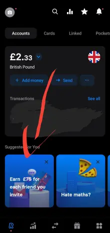 Revolut Share And Earn £75