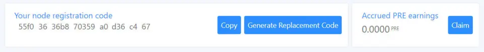 Registration Code