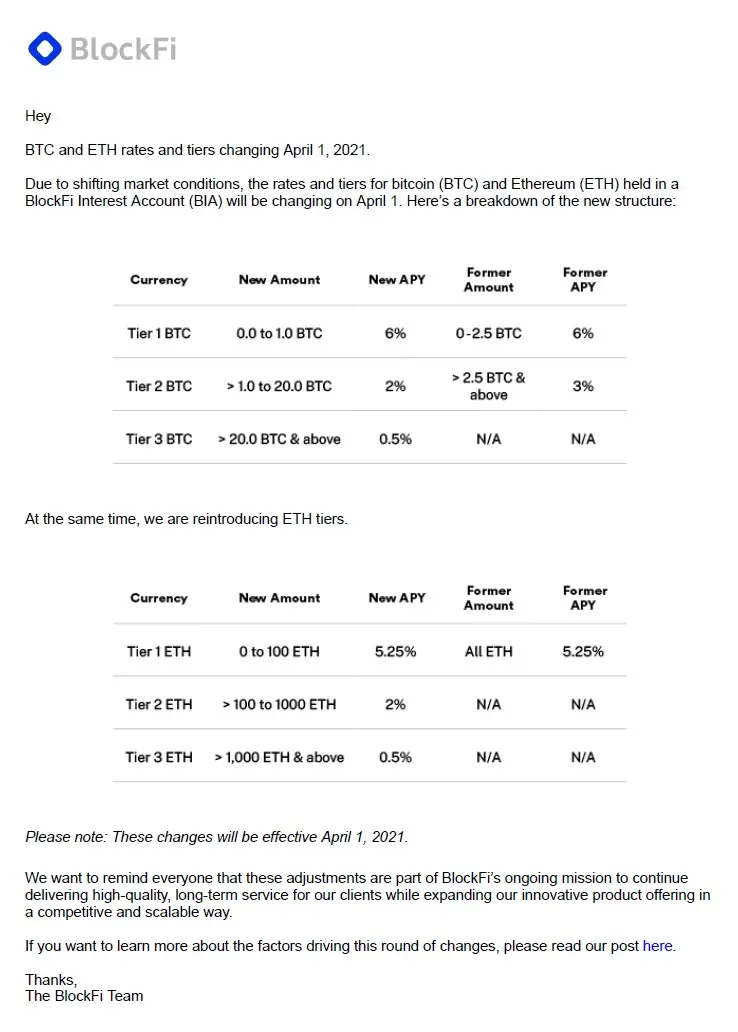 BlockFi Rate Change 01APR21