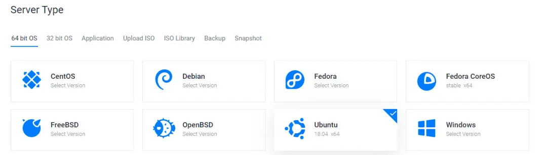 Server Type