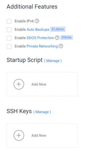 Additional Features