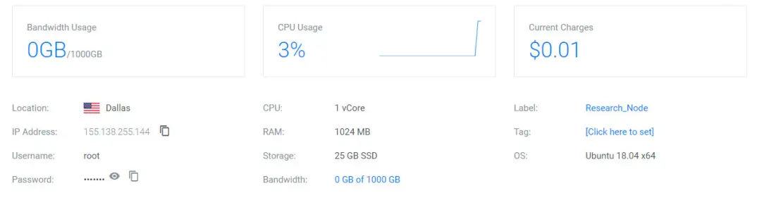 Server Details