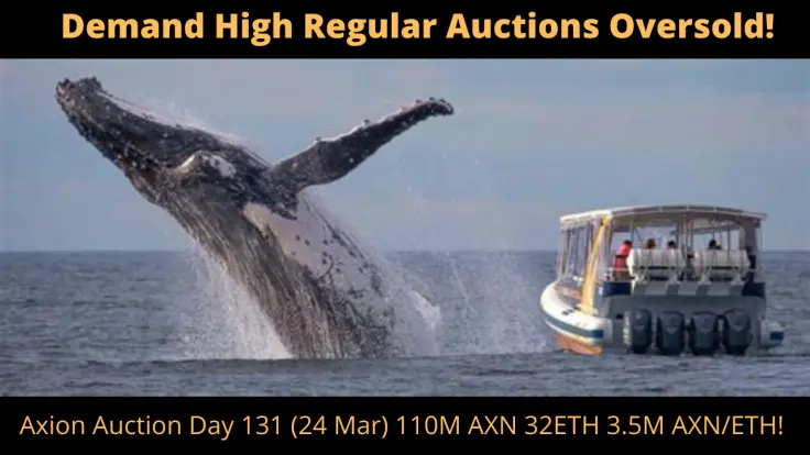 Axion crypto regular auction day 131
