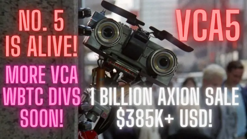 Axion crypto regular auction day 132