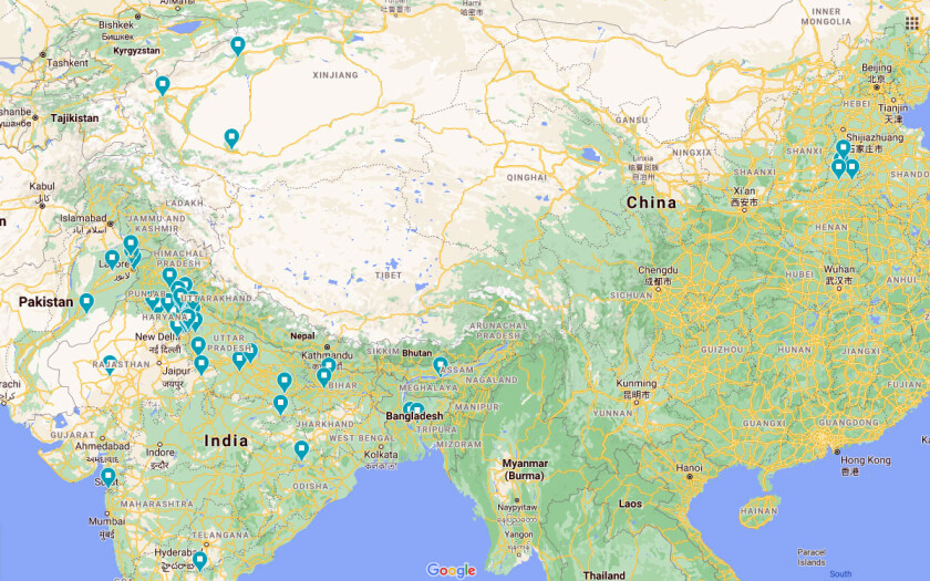 50 most polluted cities in 2020 are in India, Bangladesh, Pakistan and China