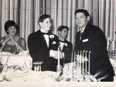 Hank Cooper at 13 Bar Mitzvah