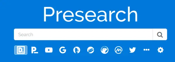 presearch engine