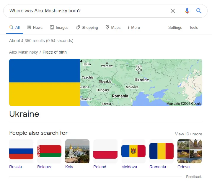 Google Knowledge Graph