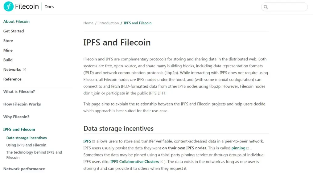 filecoin and IPFS