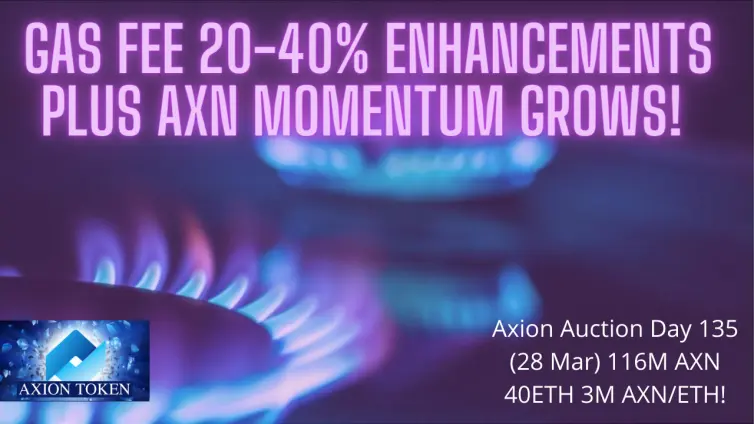 Axion crypto regular auction day 135