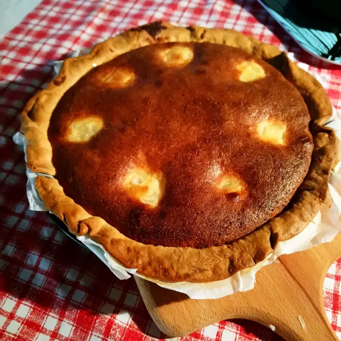 The infamous French Bourdaloue pie