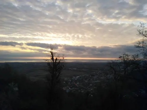 Hiking at Dawn
