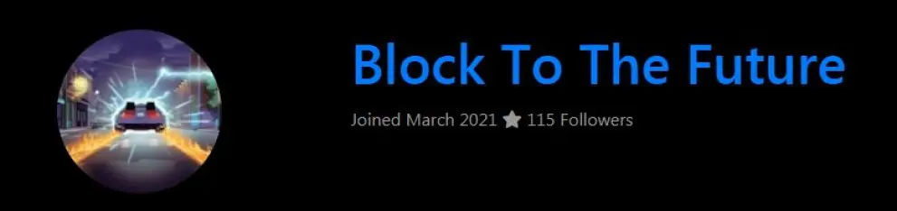Block to the future 115 subscribers