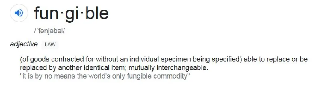 fungible definition