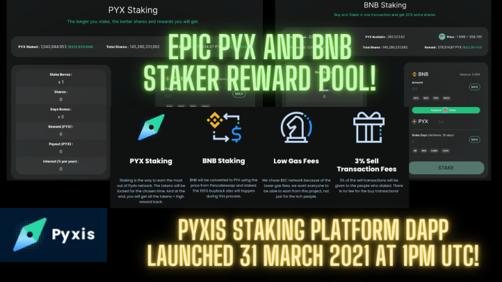 PYXIS NETWORK LAUNCH