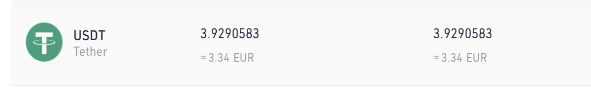 convert AMPL to USDT