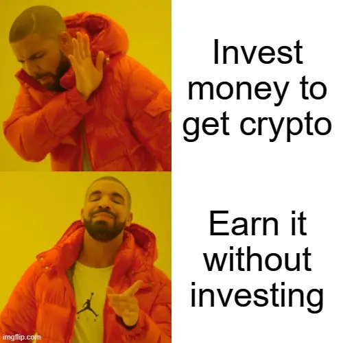 Earn without investing money