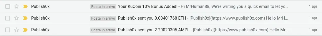 publish0x kucoin payment proof