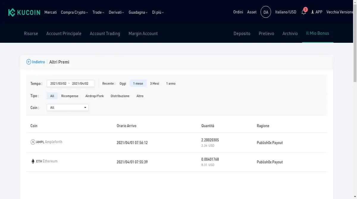 publish0x kucoin payment proof
