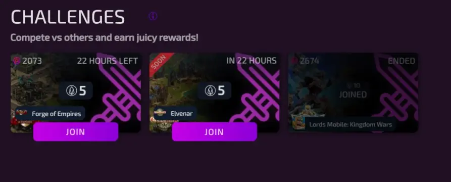 In-game EOS Rewards