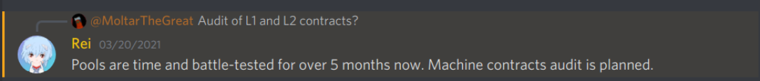 Planned Audit