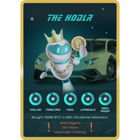 The HODLR - UpBots NFT