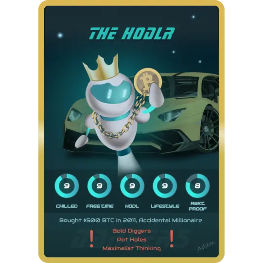 The HODLR - UpBots NFT