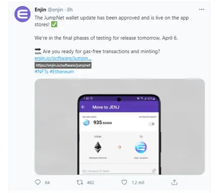 ENJIN Announcement