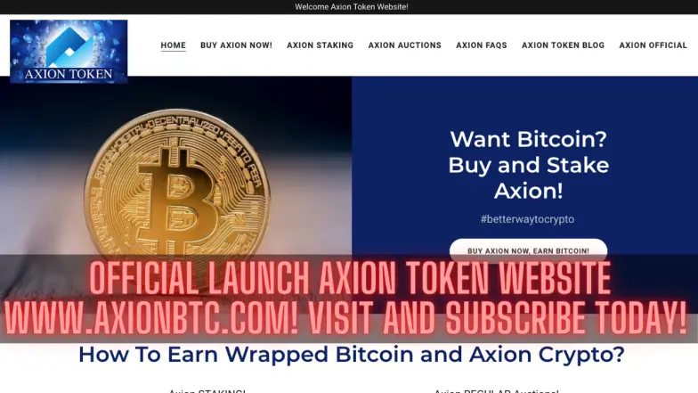 axion token website