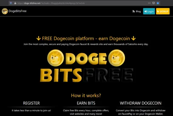 DogiBitsFree Front Page