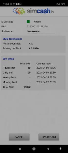 simcash xrp