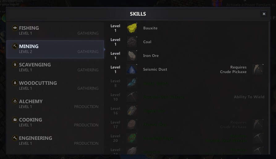 skills