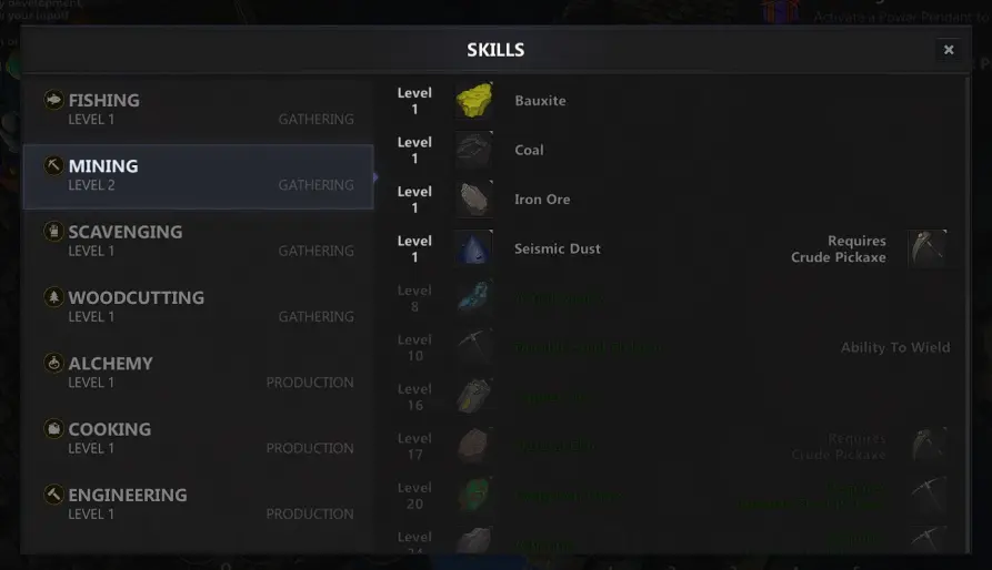 skills