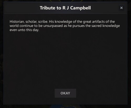 tribute