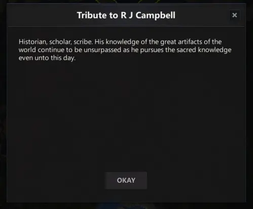 tribute